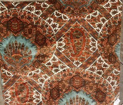 1 Pottery Barn Sabrina Print Velvet euro Sham New wo tag-image