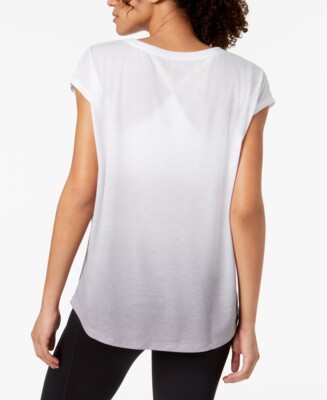 Ideology Womens Dip Dyed T-Shirt L Size-image