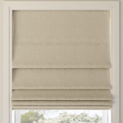 Sun Zero Preble Textured Total Blackout Cordless Roman Shade, 27