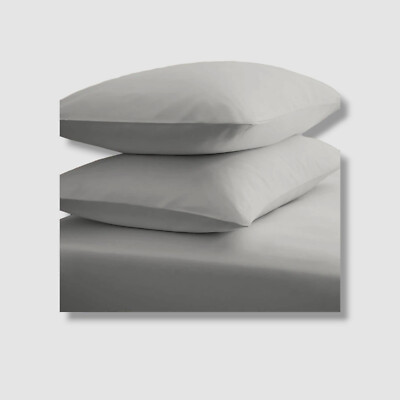 ienjoy Home Gray Style Simplified Set of 2 Pillowcases, King-image