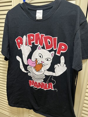 Pre owned Rip N Dip Manila(Philippines) Exclusive Shirt , Limited edition-image