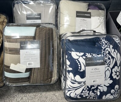 Madison Park 6 Pc Duvet Cover Sets Various to Choose from, You Pick-image
