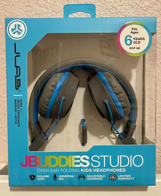 JLab JBuddies Studio Bluetooth On-Ear Kids Headphones - New-image