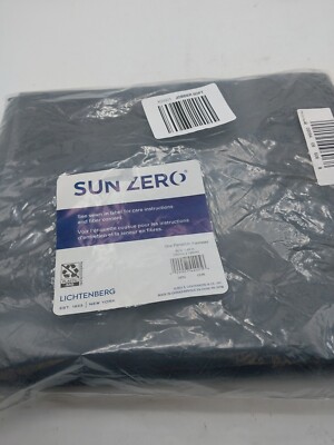 Sun Zero Panel Curtain Gray 40in x 63in-image