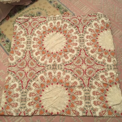 Pottery Barn Valencia Duvet Cover Full/Queen Medallion Paisley-image