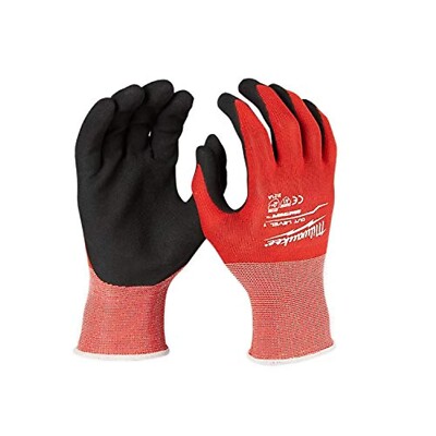 Milwaukee 48-22-8902 Cut Level 1 Dipped Gloves Large (Single Pair)-image