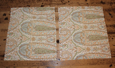 2 Pottery Barn Blythe Standard Pillow Shams 24