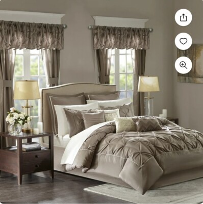 Madison Park Essentials Joella 24 Piece Room In A Bag In Taupe-image