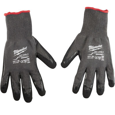 Milwaukee 48-22-8953 Cut Level 5 Dipped Gloves XL-image
