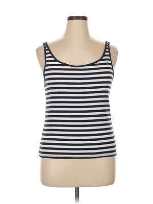 Dip Women White Tank Top XL-image