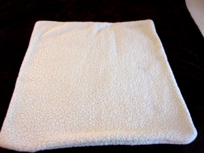 Pottery Barn Teen Sherpa Fleece Euro Pillow Shams--2-image