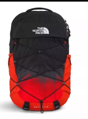 THE NORTH FACE Borealis Commuter Laptop Backpack Fiery Red Dip Dye Large Prin...-image