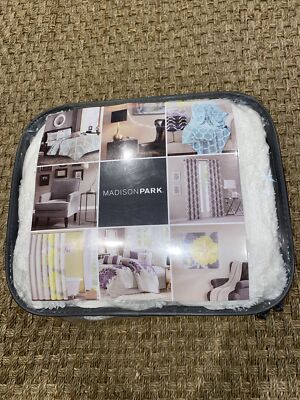 3 Pcs Madison Park Tufted Chenille 100% Cotton Duvet Cover Set-image