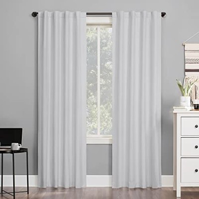 Cyrus Thermal Total Blackout Back Tab Curtain Panel-image