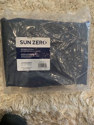 2Pk Sun Zero Thermal Insulated Blackout Curtain Panel 80