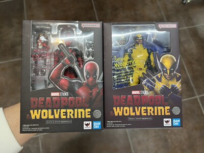 sh figuarts DEADPOOL & WOLVERINE SET deadpool & wolverine marvel mcu BANDAI NEW-image
