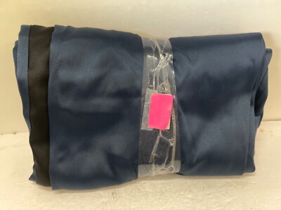 Sun Zero Broderick Blackout Grommet Curtain Panel Navy new-image