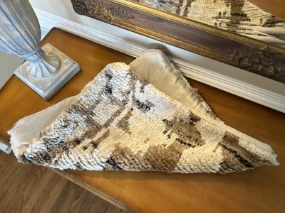 Pottery Barn Reign Ikat Pillow Cover 22”x22” PRE-OWNED READ-image