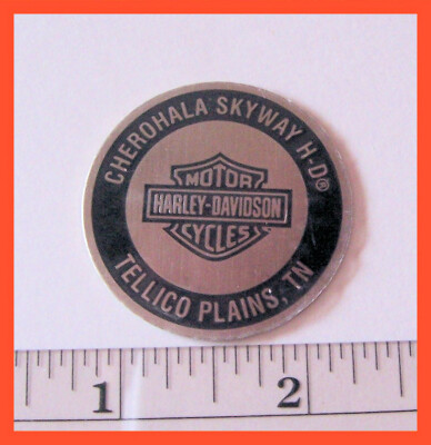CHEROHALA SKYWAY HD TN LARGE FLAT HARLEY DAVIDSON DEALER DEALERSHIP OIL DIP DOT-image