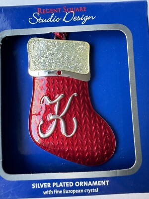 Regent Square Studio Design Stocking Christmas Tree Ornament New-image