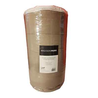 Madison Park Down Alternative Comforter Set Twin Xl Beige Mp10-1258-image