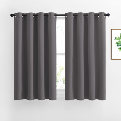 NICETOWN Bedroom Blackout Curtains Panels - Window Treatment Thermal Insulated-image