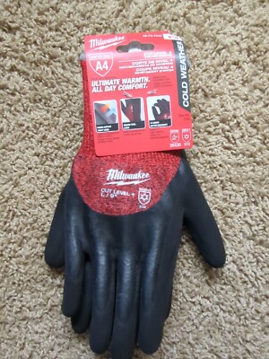 Milwaukee Winter Dipped Work Gloves 9