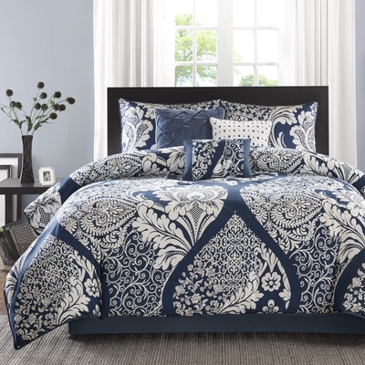 Vienna Sateen Cotton Comforter Set, Breathable, Soft Cover, Trendy, All Seaso...-image