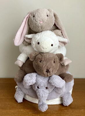 Pottery Barn Kids PBK JUMBO Animal Plush Stacker Toy - Hard To Find!-image