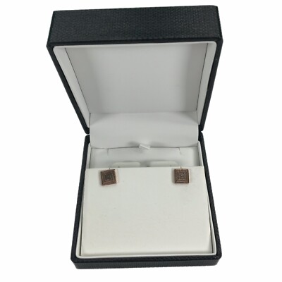 Lularoe LLR Rose Gold Logo Stud Earrings Jewelry New In Box Never Worn-image