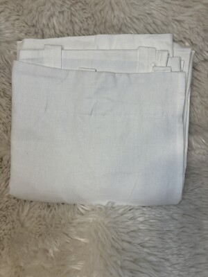 pottery barn Broadway (1) Curtain -Blackout Lining- 50x84- White-image