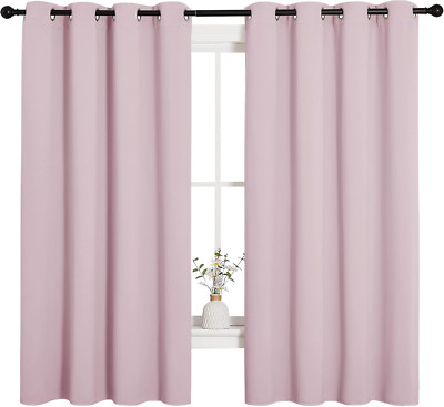 NICETOWN Blackout Curtain Panels for Girls Room, Nursery Essential Thermal Insul-image