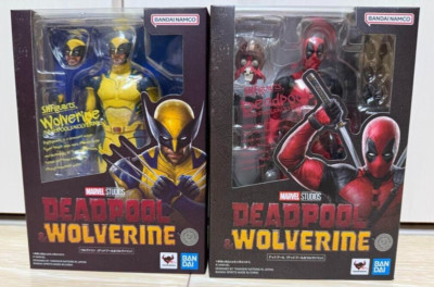 S.H.Figuarts Deadpool & Wolverine 2-Pack Set TAMASHII NATIONS Bandai Japan-image
