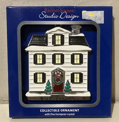 Regent Square Studio Design CHRISTMAS 2019 House Collectible Ornament - NEW-image