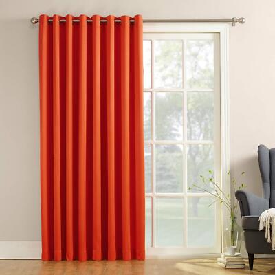 Barrow Energy Efficient Grommet Sliding Patio Door Curtain Panel, 100