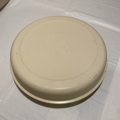 Vintage Tupperware Serving Chip Dip, Fruit, Veggie Tray With Lid-image