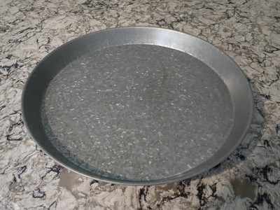 Pottery Barn Galvanized Lazy Susan-image