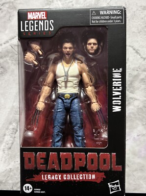 Deadpool Legacy Collection Marvel Legends Wolverine 6-Inch Figure (New In Box)-image