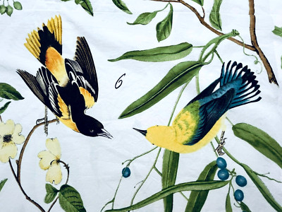 1 Pottery Barn Fauna Bird 100% Cotton Standard Pillowcase Sham Made in Israel-image