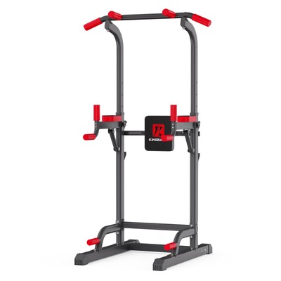 Power Tower Dip Station, Pull Up Bar Station & Multi-Function Gym Equipment F...-image