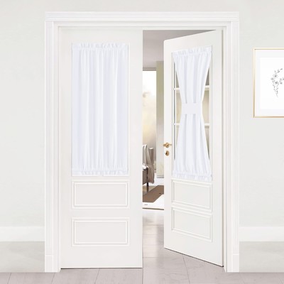 Pure White Sidelight Door Panel - 50% Light Blocking Side Lights Thermal Insu...-image