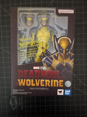 USA SH Figuarts Deadpool x Wolverine Wolverine NEW SEALED-image