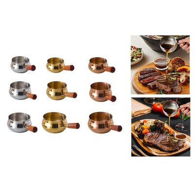 Stainless Steel Sauce Cup Dipping Bowl Easy to Clean Multipurpose Seasoning Cup-image