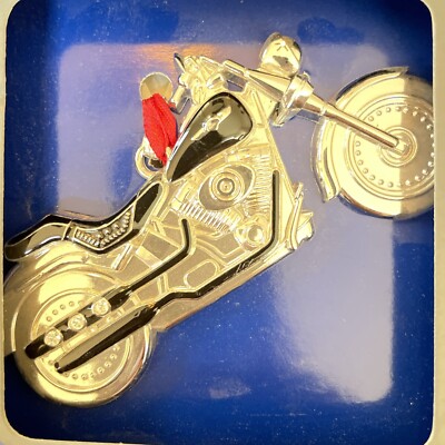 Regent Square Studio Design Collectible Ornament Fine Crystals Motorcycle-image