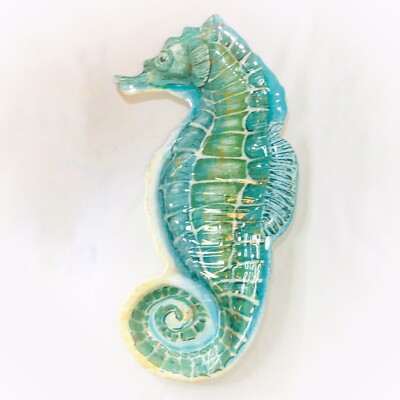 Pier 1 Large Melamine Seahorse Shaped Tray Server  Chip N Dip 19