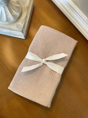 Pottery Barn Soft Cotton King Sham Soft Rose NWOT-image