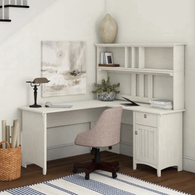 Khadesha L-Shaped Credenza Desk-image