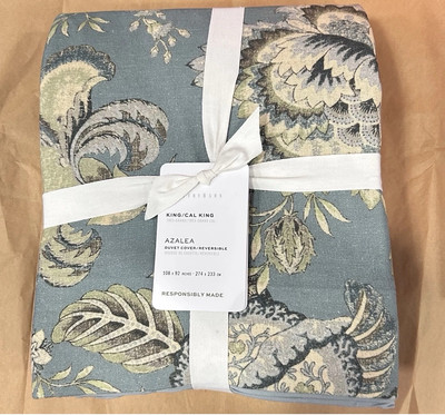 NEW Pottery Barn AZALEA PALEMPORE Duvet Cover King/California King Multi-image