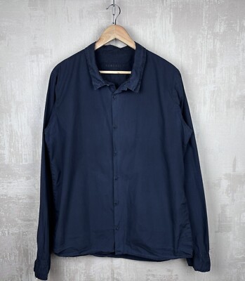 Rundholz Dip Long Sleeve Shirt Faded Color Size L Navy Blue-image