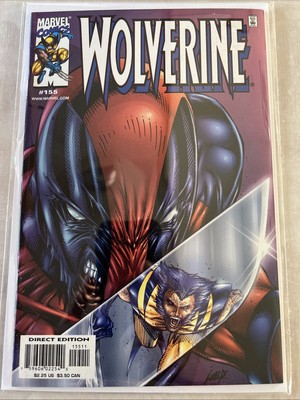 Wolverine #155 (Marvel Comics October 2000) HULK 340 HOMAGE COVER!🔥🔥🔥-image